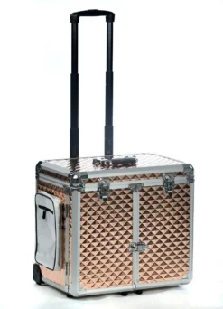 Pedicure Koffer/trolley - Professional Pedicure Case - Rose Gold Disco -Cosmetica Winkel 866x1200 1