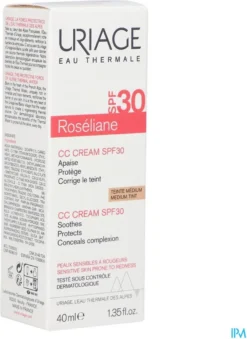 Uriage Roséliane Cc Crème Spf30 22 Uriage Roséliane Cc Crème Spf30 -Cosmetica Winkel 874x1200 1