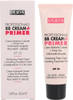 Pupa Milano BB Cream + Primer For Combination To Oily Skin - 001 Nude 25 Pupa Milano BB Cream + Primer For Combination To Oily Skin - 001 Nude -Cosmetica Winkel 880x1200 2