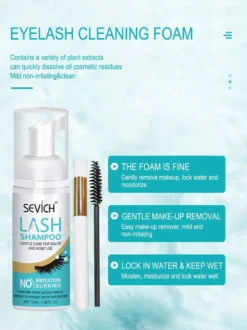 Sevich Wimper Extensions Cleanser - Wimpershampoo - Lash Foam Shampoo - Lash Cleanser - Wimper-shampoo - Assortiment 'Het Gemak' -Cosmetica Winkel 897x1200 6