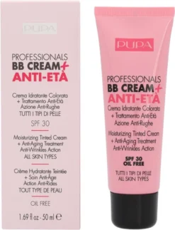 Pupa Milano Professionals BB Cream + Anti-Eta - 001 Nude -Cosmetica Winkel 919x1200 4