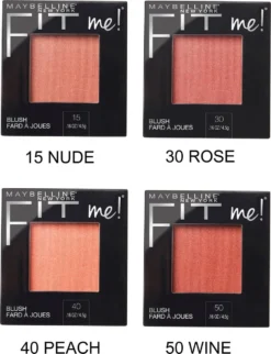 Maybelline Fit Me Blush - 40 Peach - Oranje - Natuurlijk Ogende Rouge -Cosmetica Winkel 920x1200 3