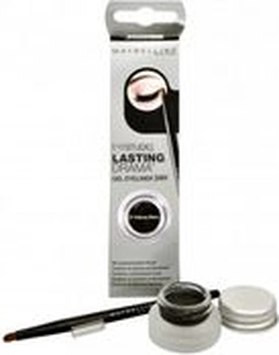 Maybelline Lasting Drama Gel Liner - Zwart - Eyeliner 15 Maybelline Lasting Drama Gel Liner - Zwart - Eyeliner - Afbeelding 15