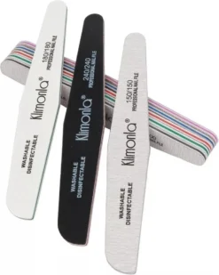 Klimonla Nagelvijl Set Van 5 Stuks 80/100/150/180/240 | Professionele Nagelvijl | High Qualit | Nagelverzorging -Cosmetica Winkel 958x1200
