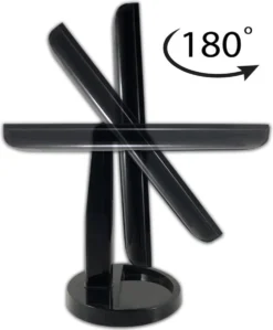 GROTE, Drieluik LED Make-up Spiegel Touch Knop En Dimmer 1, 3, 5 En 10 Maal Vergroting Inclusief Usb Kabel, Spiegels 9 GROTE, Drieluik LED Make-up Spiegel Touch Knop En Dimmer 1, 3, 5 En 10 Maal Vergroting Inclusief Usb Kabel, Spiegels -Cosmetica Winkel 991x1200 1