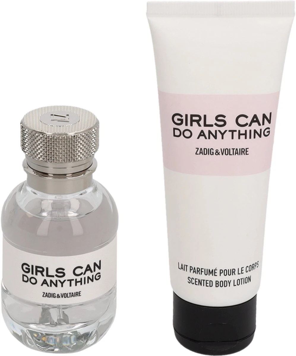 Zadig & Voltaire Girls Can Do Anything Giftset - 30 Ml Eau De Parfum + 75 Ml Bodylotion - Geurengeschenkset 2 Zadig & Voltaire Girls Can Do Anything Giftset - 30 Ml Eau De Parfum + 75 Ml Bodylotion - Geurengeschenkset - Afbeelding 2