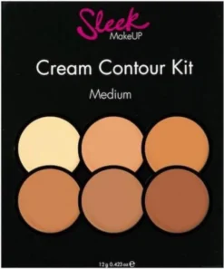 Sleek Cream Contour Kit - Medium -Cosmetica Winkel 999x1200